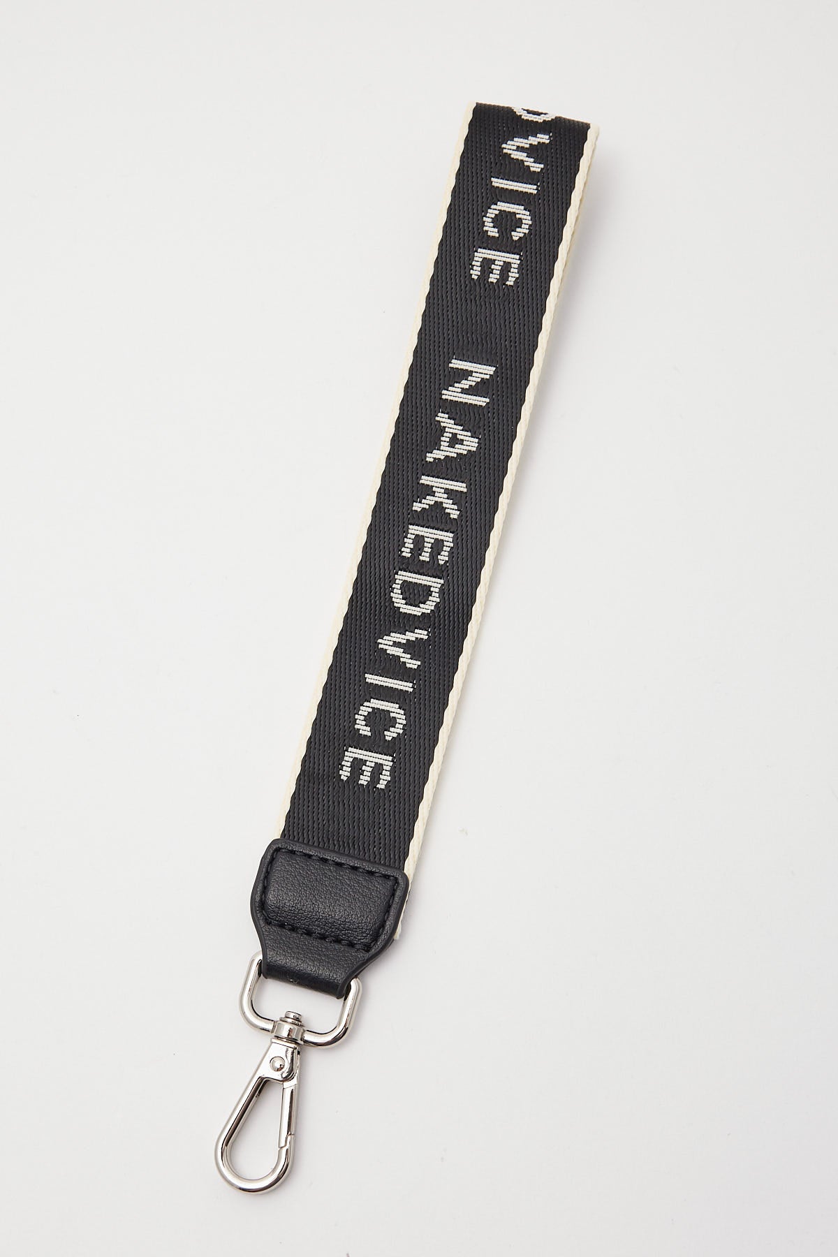Nakedvice The Rue Key Chain Black/Silver