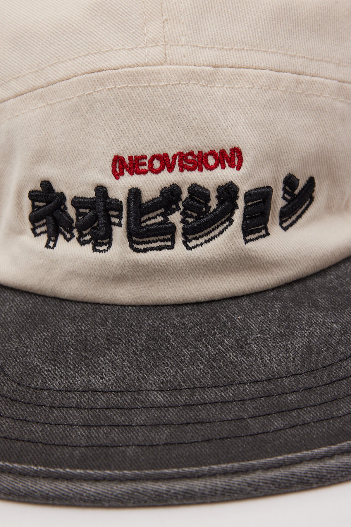 Neovision Yokocho 5 Panel Cap Off White/Washed Black
