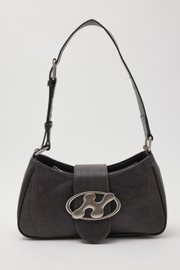 Neovision Bionic Metal Washed Handbag Washed Black