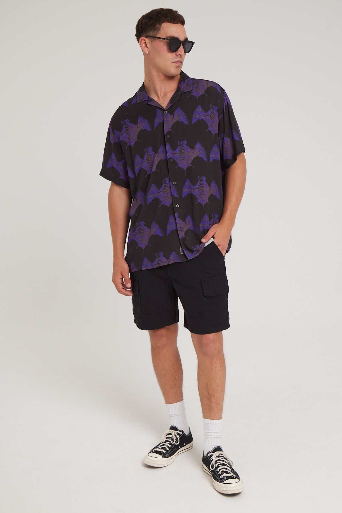 Kiss Chacey Saxon Cargo Short Charcoal