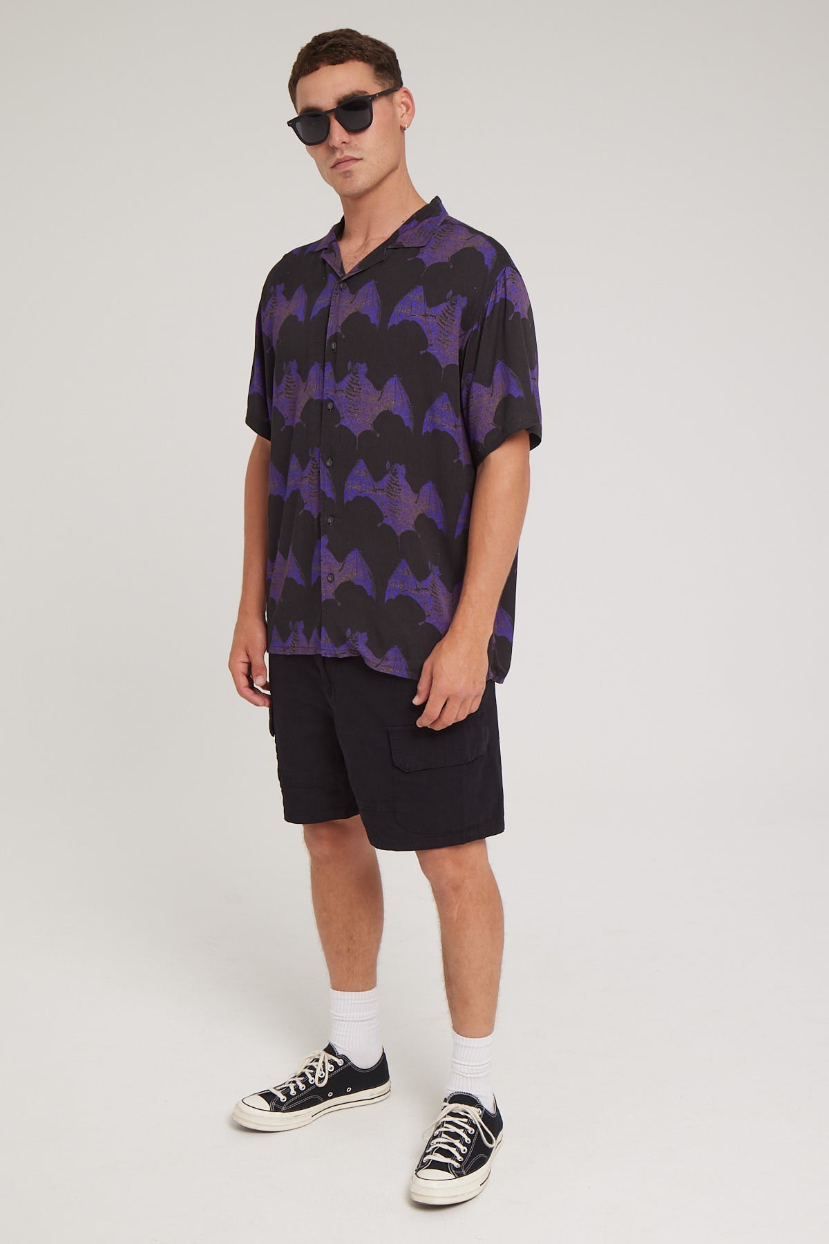 Kiss Chacey Saxon Cargo Short Charcoal