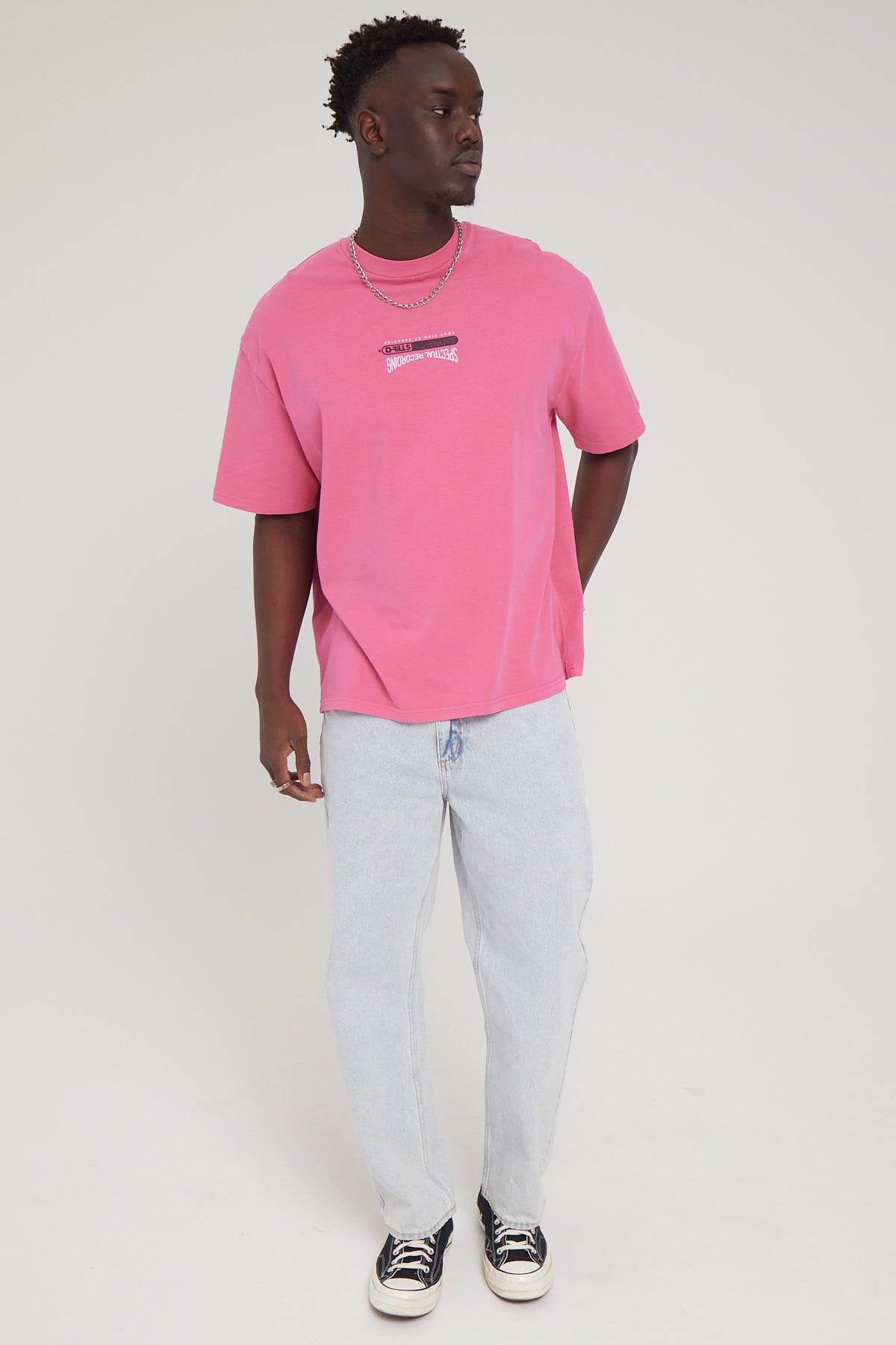 Thrills Summer Breeze Box Fit Oversize Tee Washed Pink – Universal Store