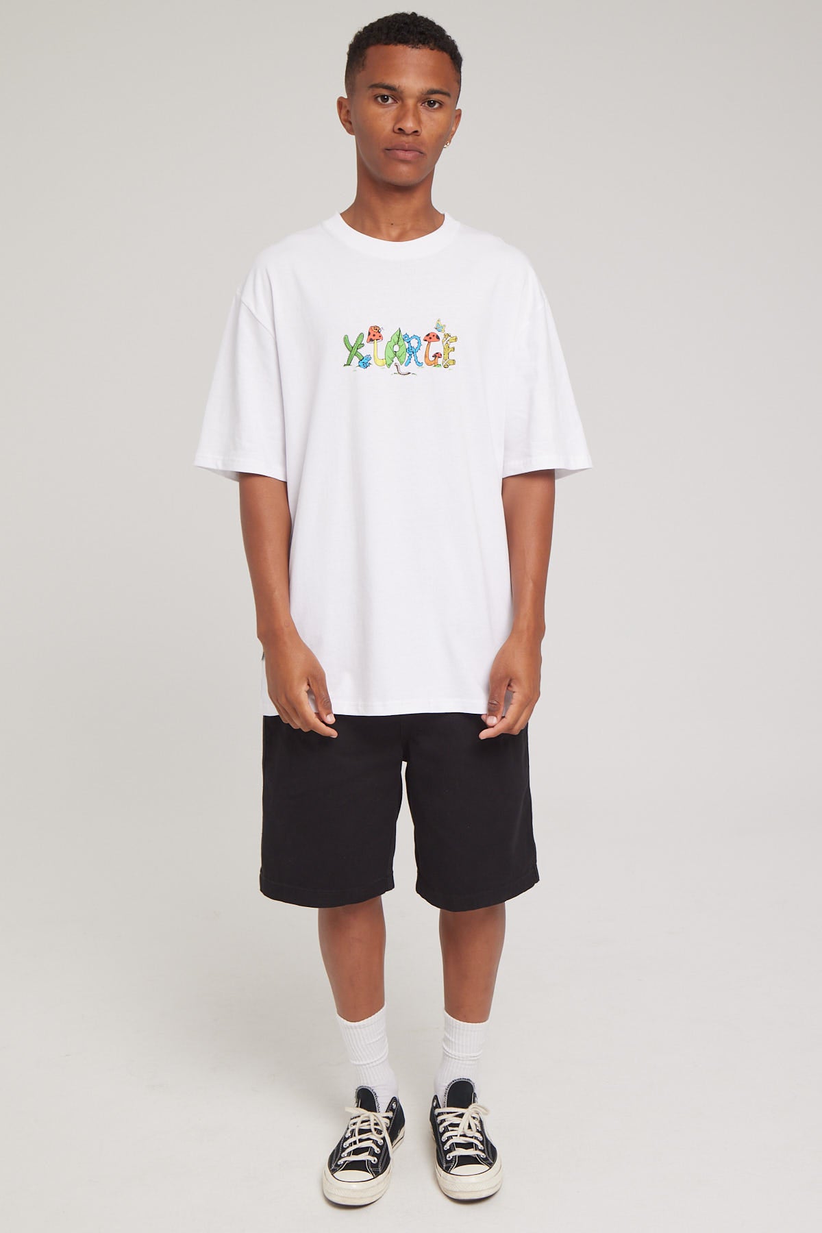 Xlarge Outdoors Boxy Tee Solid White