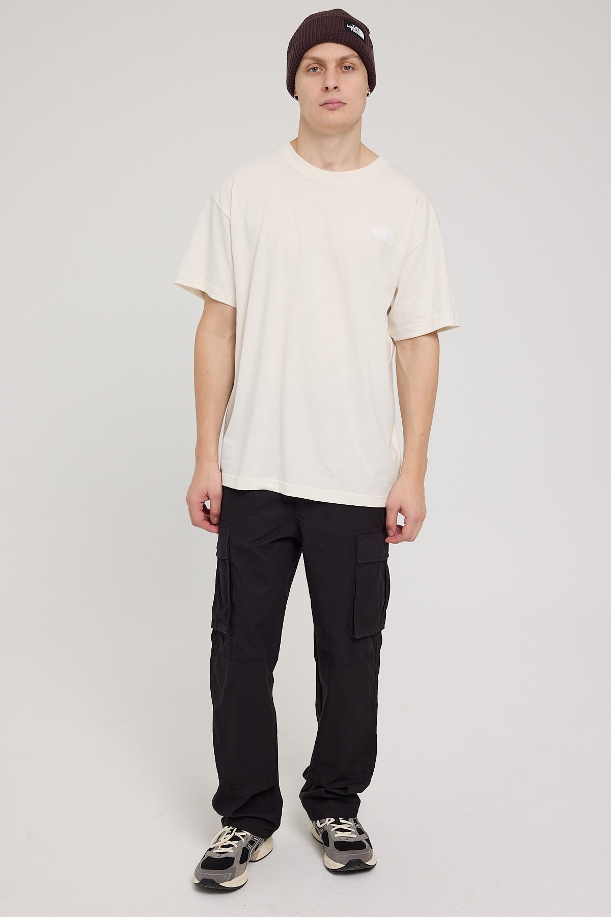 The North Face Evolution Box Fit Tee White Dune