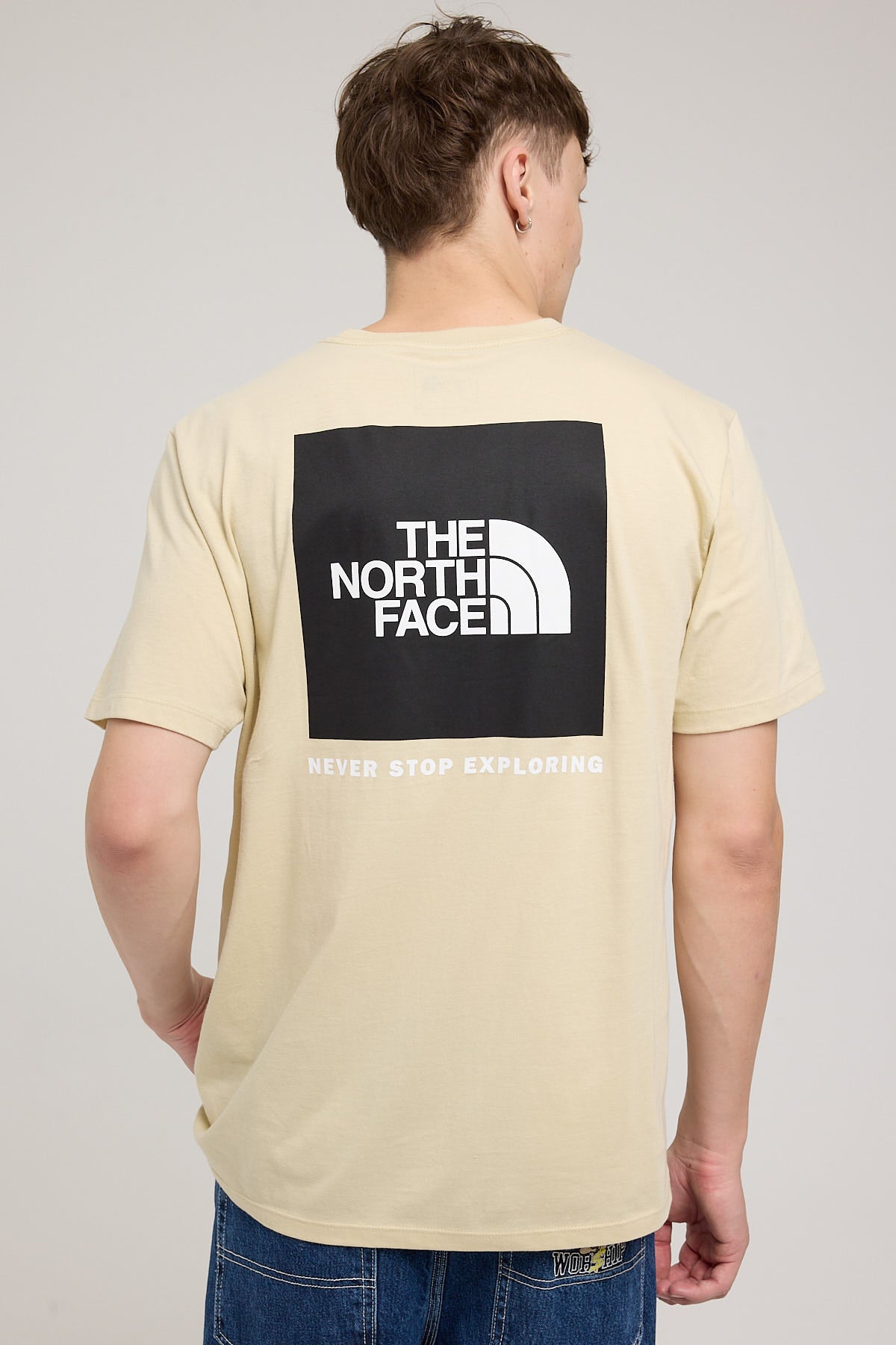The North Face Box NSE Tee Gravel/Black