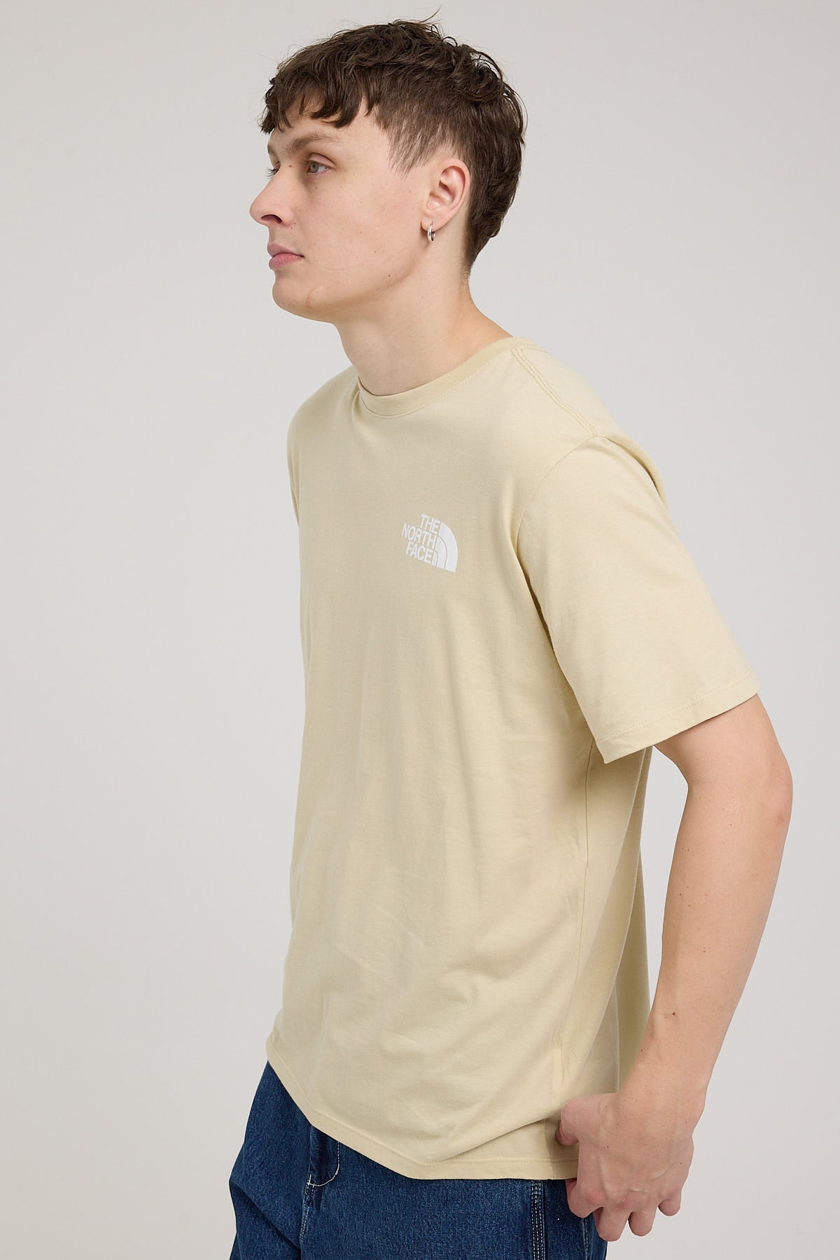 The North Face Box NSE Tee Gravel/Black