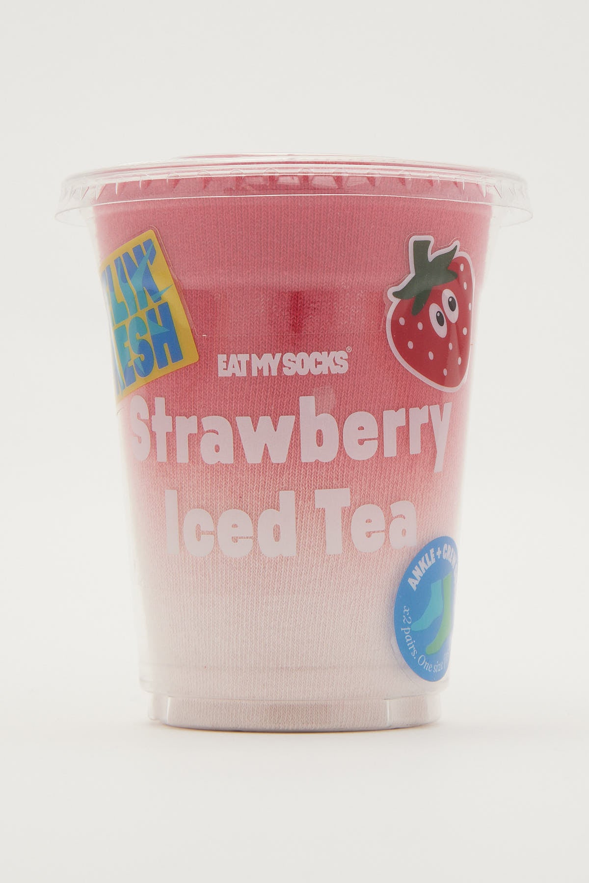 Doiy Socks Iced Tea Strawberry (2 pairs) Pink