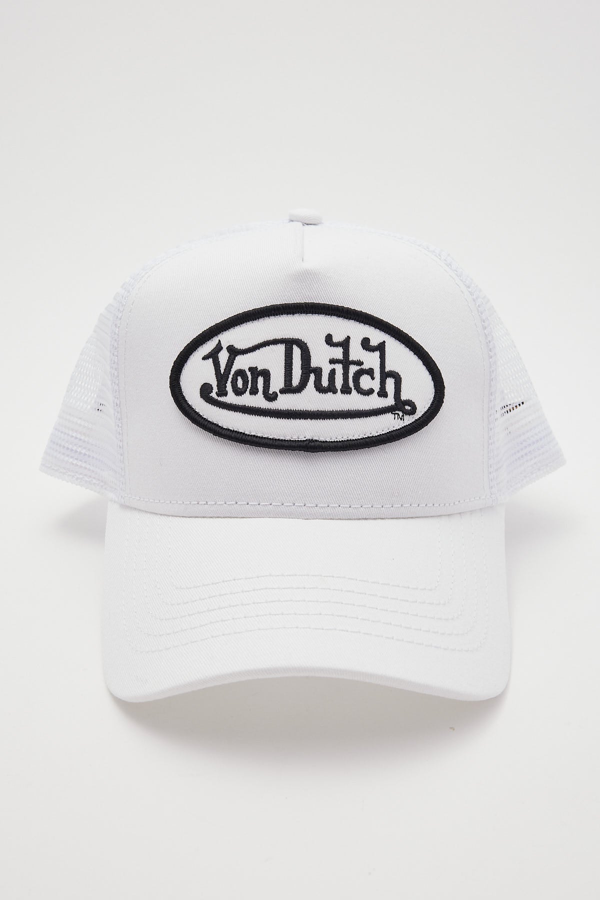 Von Dutch White Trucker Hat White