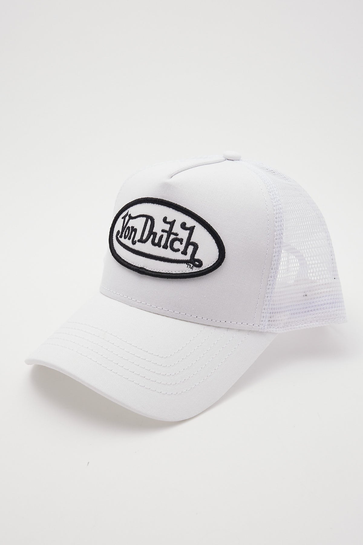 Von Dutch White Trucker Hat White