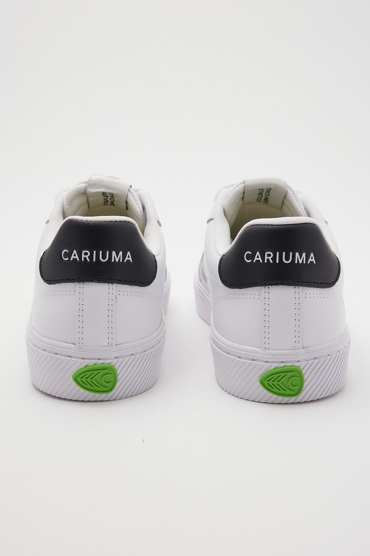 Cariuma Salvas Leather Sneaker White Black