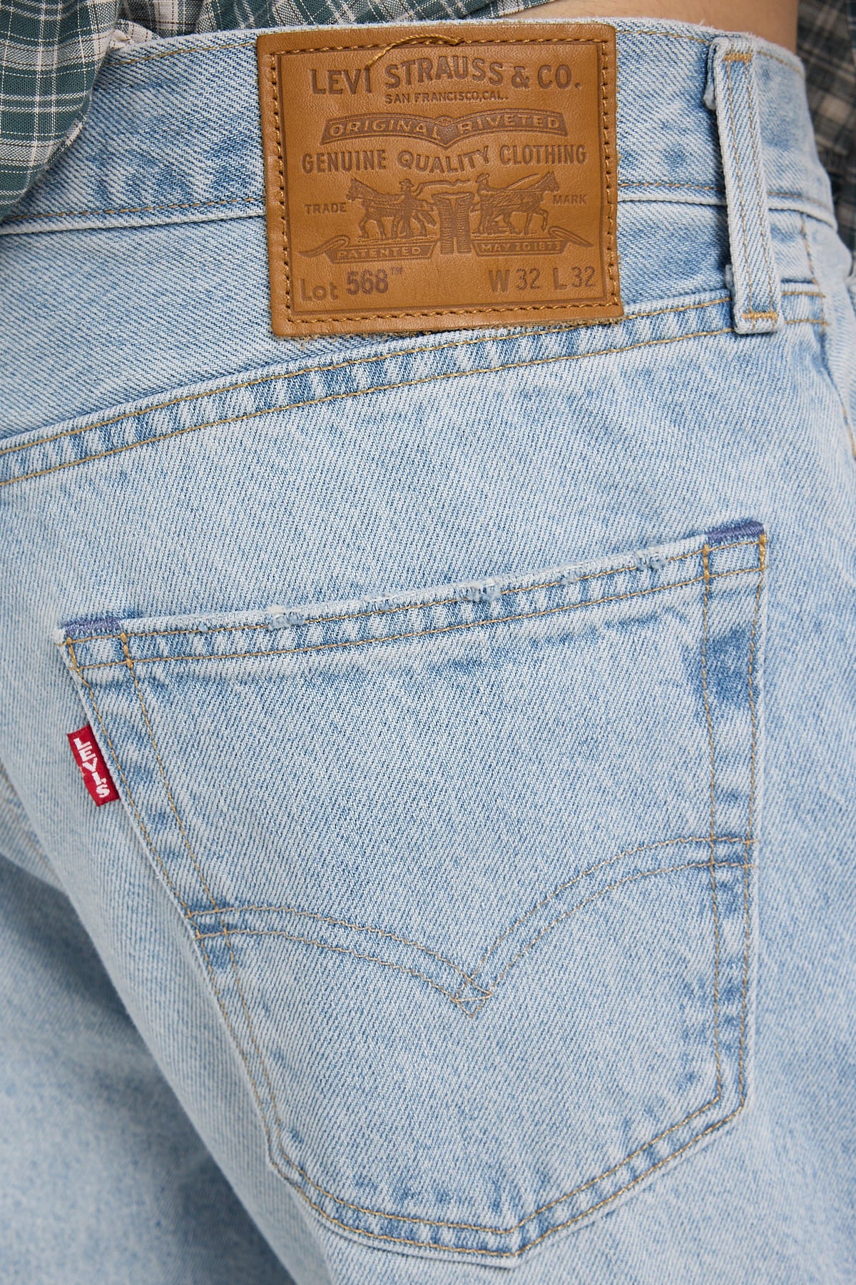 Levi's 568 Stay Loose Jean Baby Blue Essentials