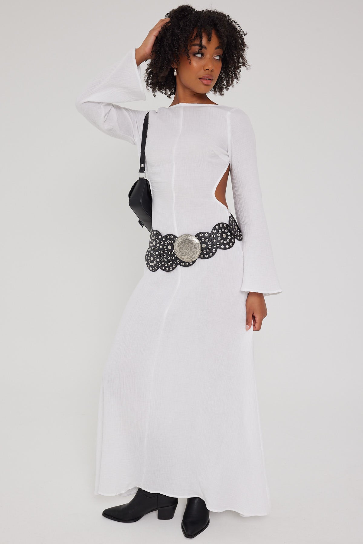 Sndys The Label Dahlia Maxi Dress White