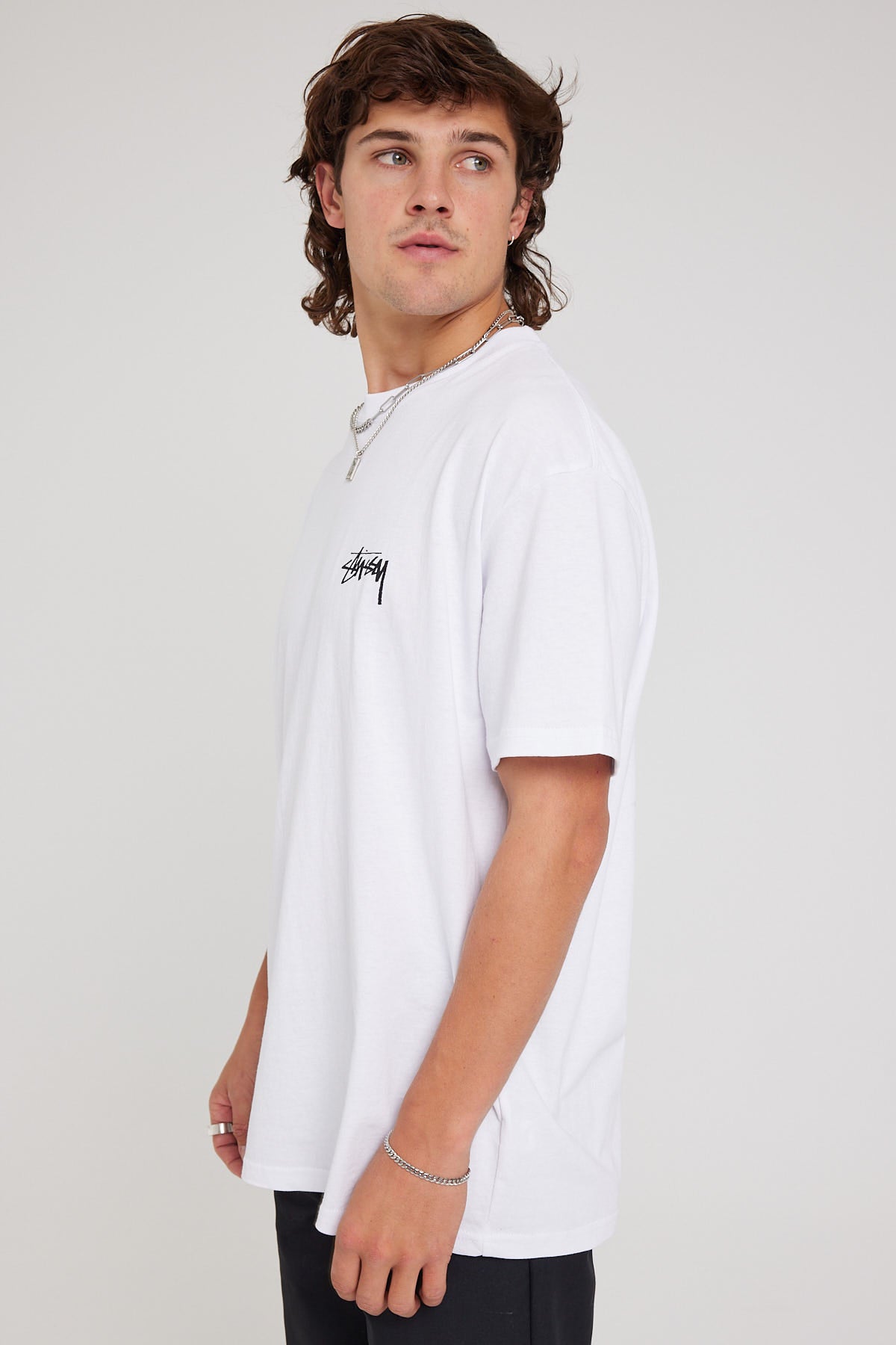 Stussy House Of Cards Tee White