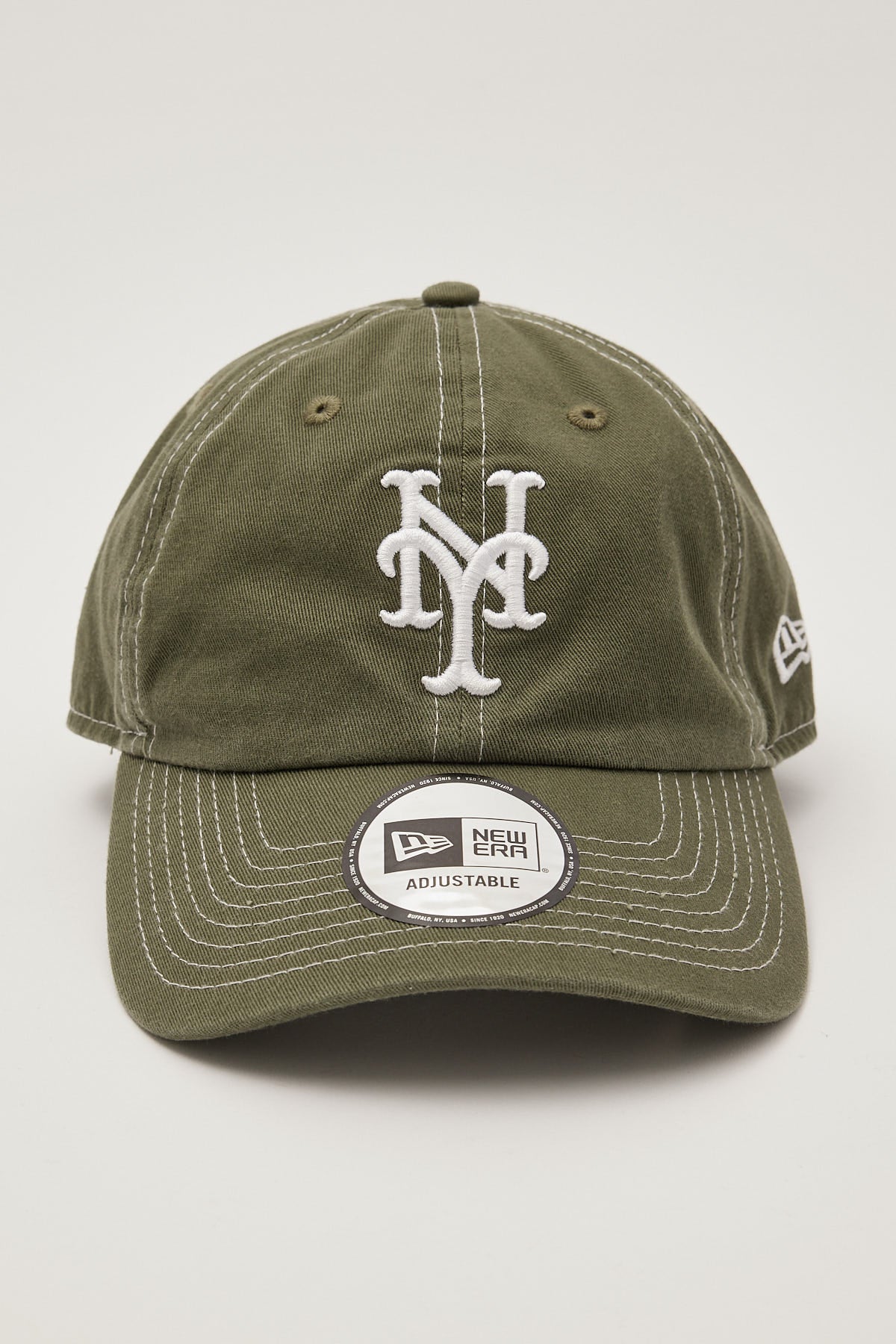 New Era Casual Classic NY Mets Olive