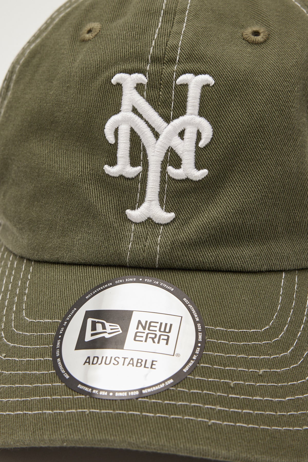 New Era Casual Classic NY Mets Olive