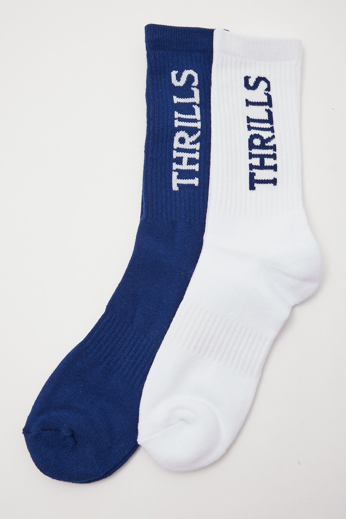 Thrills Chariot 2 Pack Sock White/Eclipse
