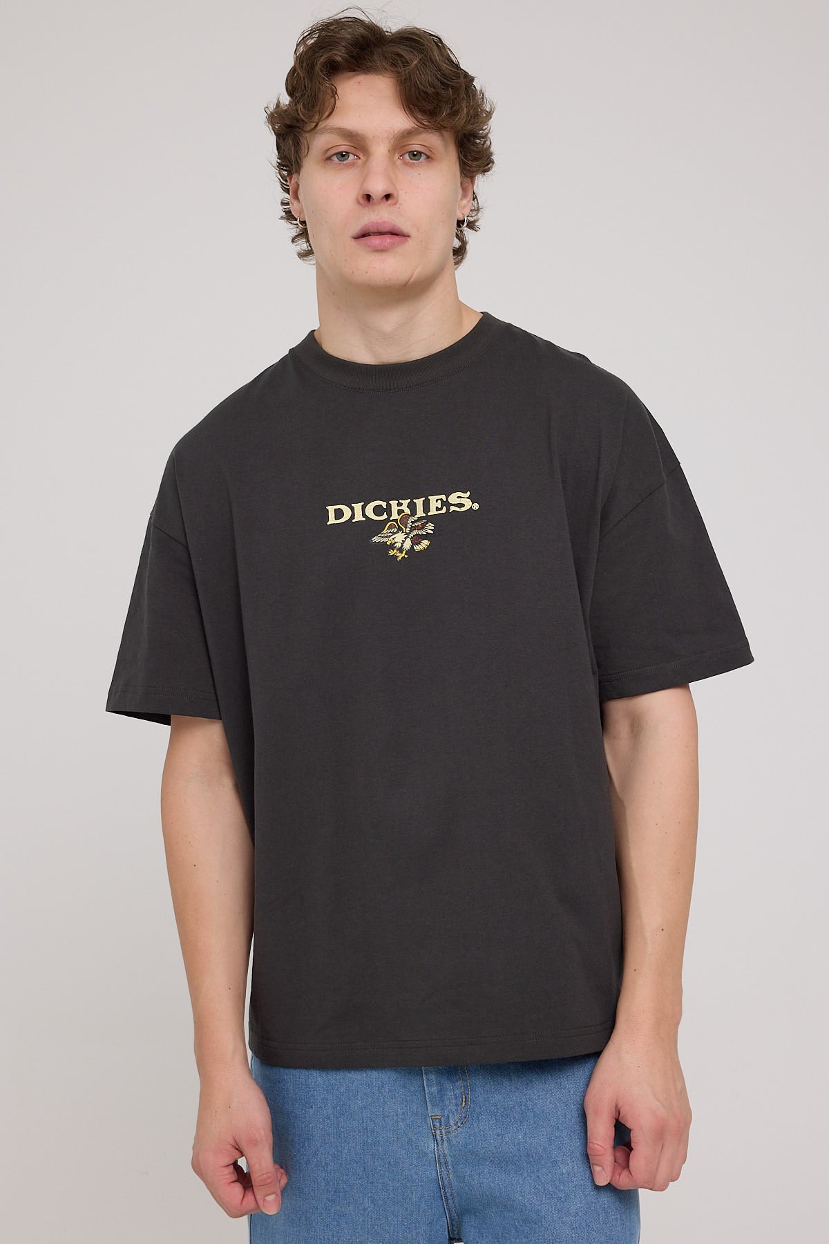Dickies Eagle 330 Fit Tee Washed Graphite