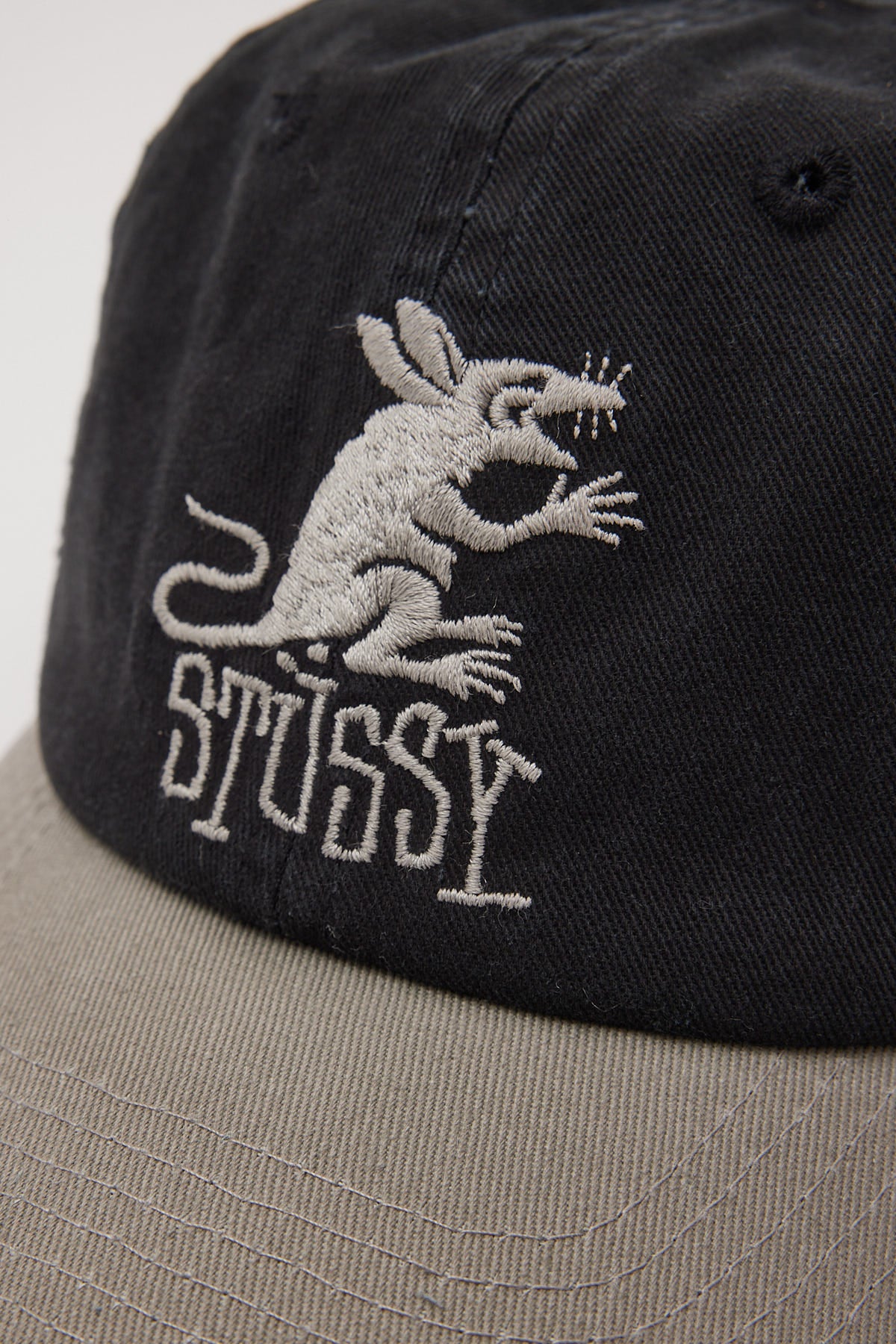 Stussy Rat Low Pro Cap Black/Grey
