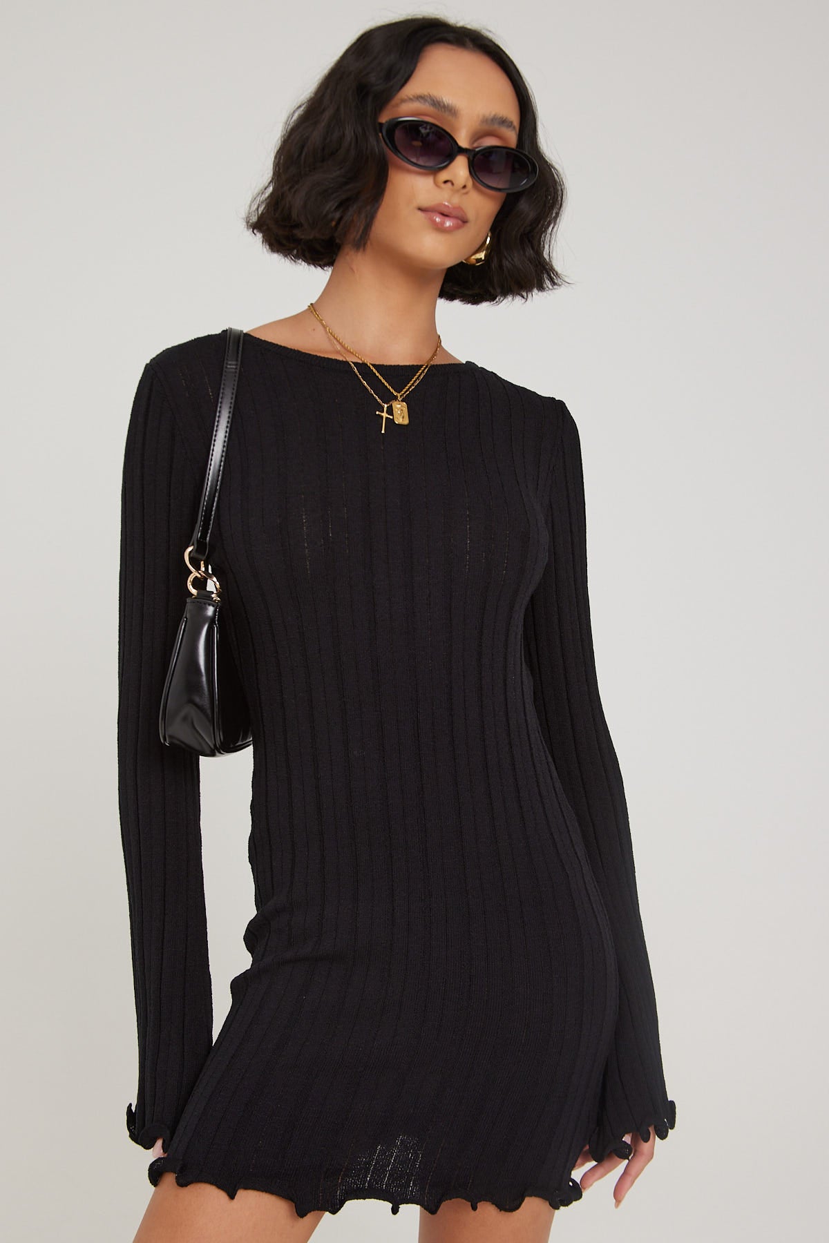 Sndys The Label Baha Mini Dress Black – Universal Store