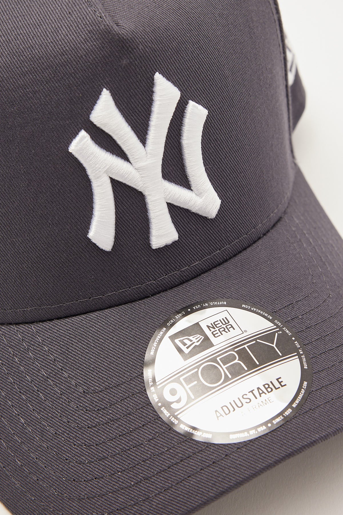New Era 9Forty AFrame NY Yankees Graphite Grey
