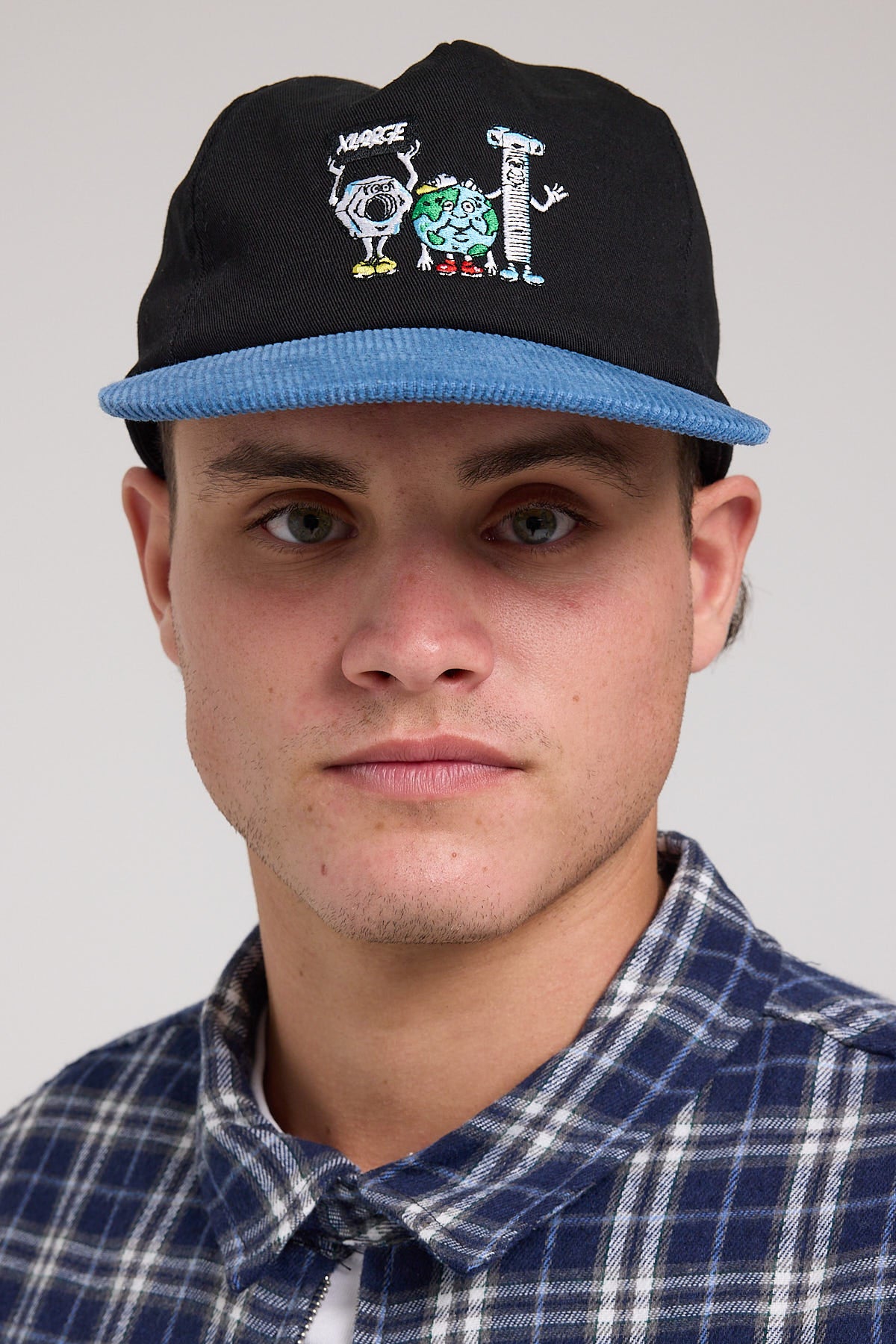 Xlarge Trio Snapback Cap Black/Blue Universal Store