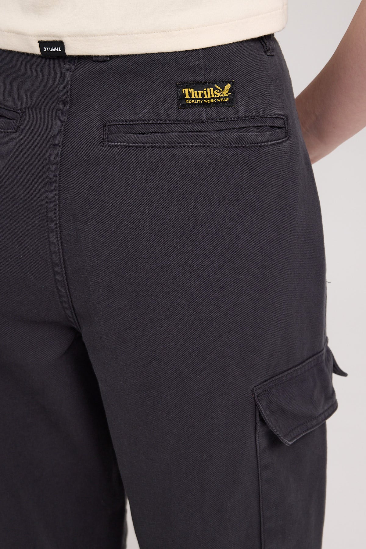 Thrills Union Baggy Pant Charcoal