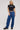 Worship Sloucher Jean Dark Electric Blue