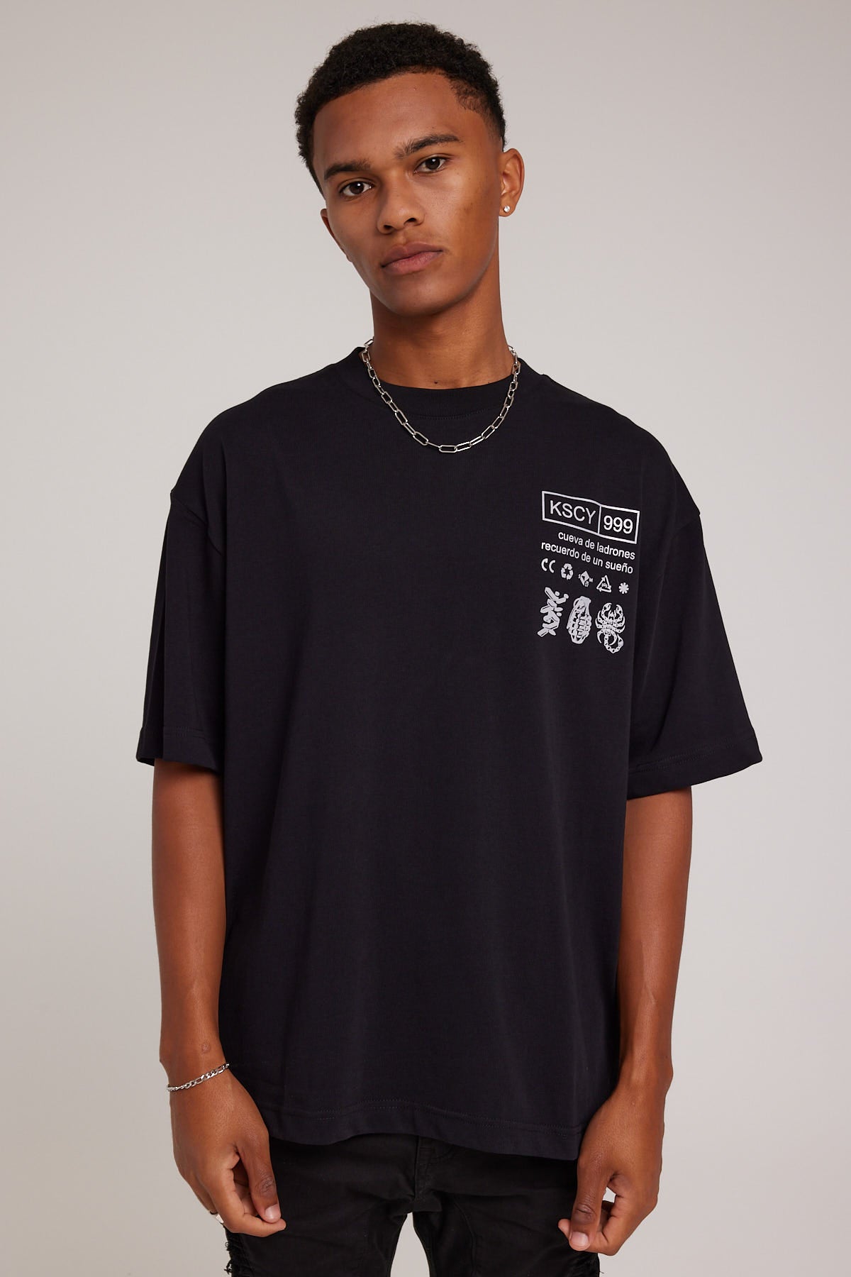 Kiss Chacey Rambo Street Tee Jet Black