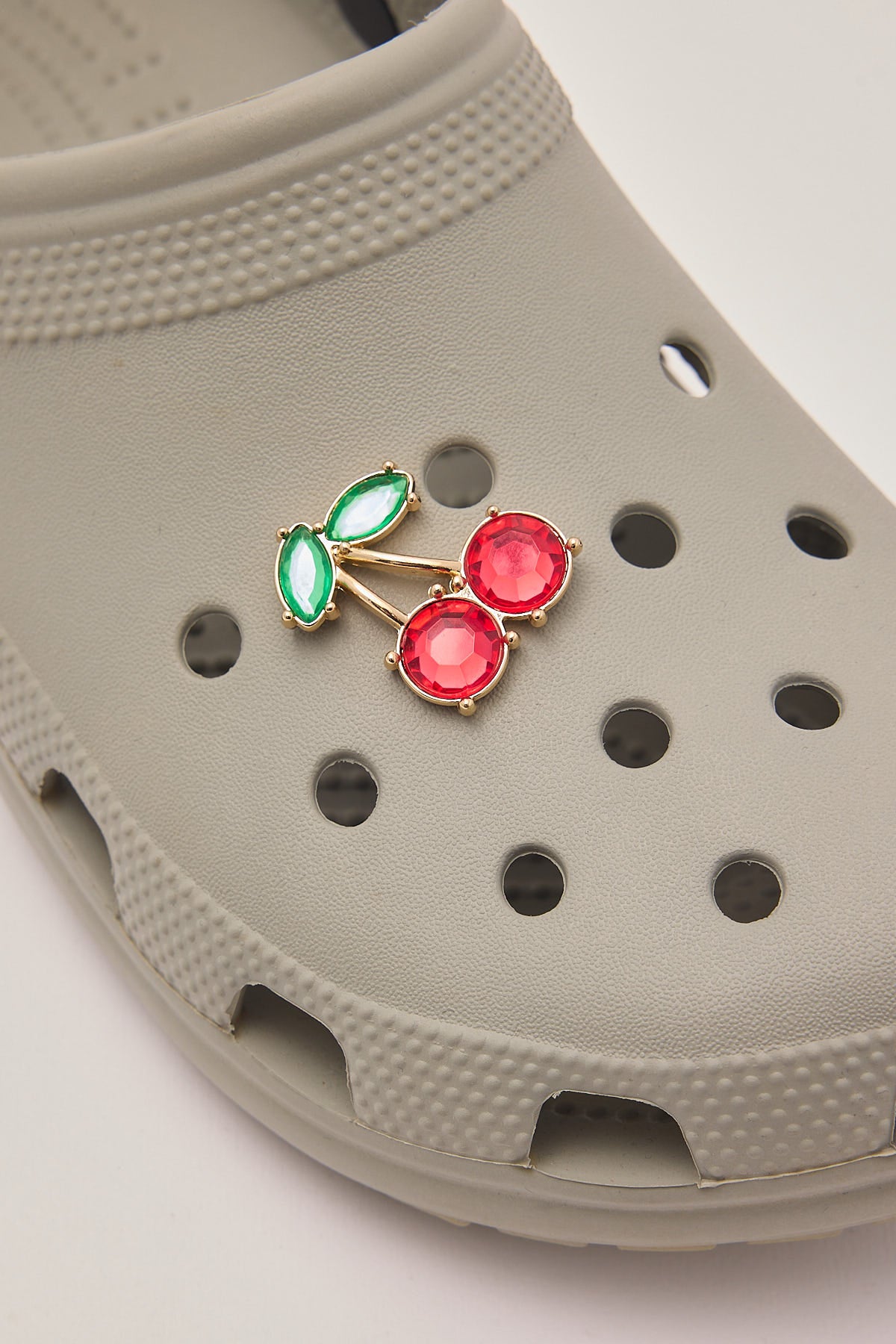 Crocs Cherry Gem Jibbitz Red Universal Store