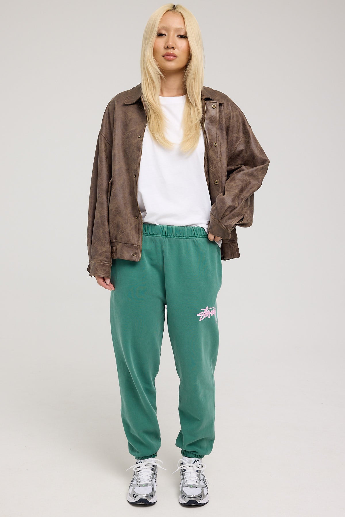 Stussy Shadow Stock Trackpant Pigment Pine