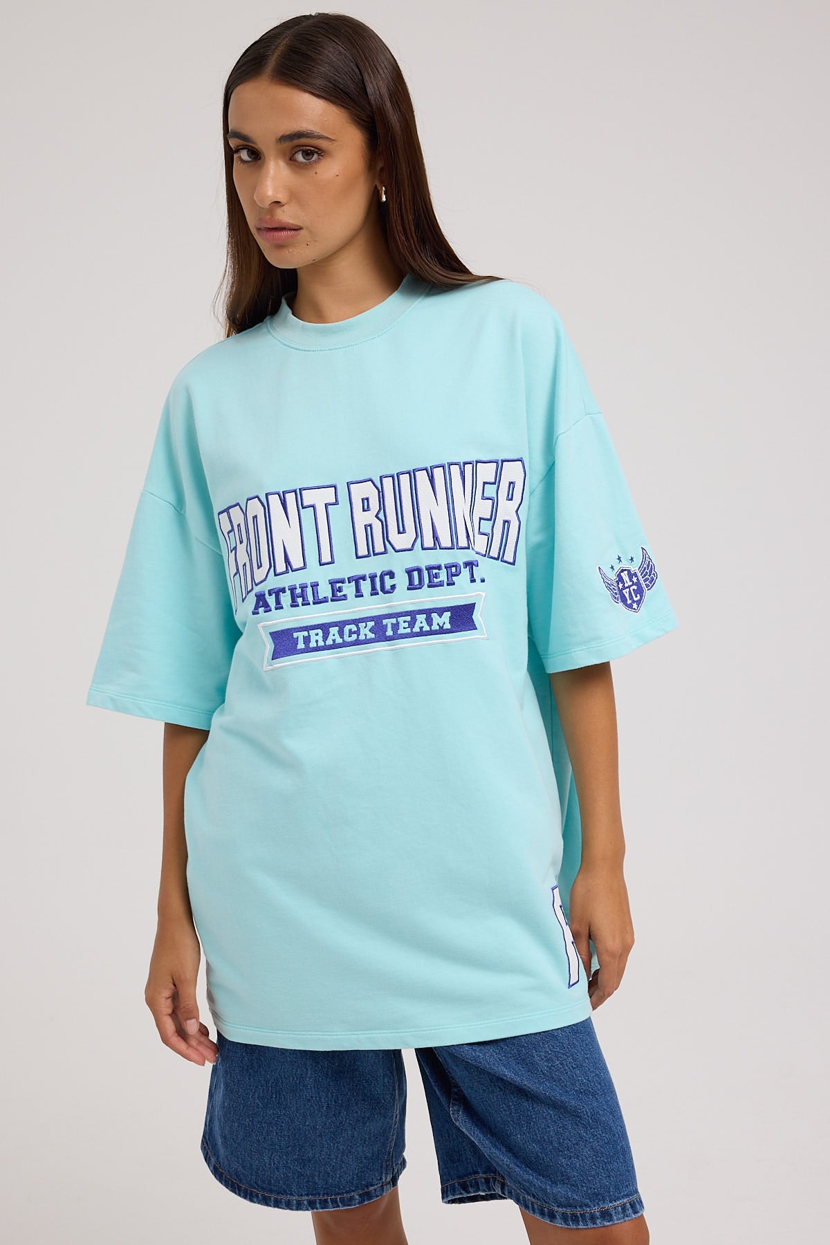 Front Runner Athletic Department Tee Peppermint