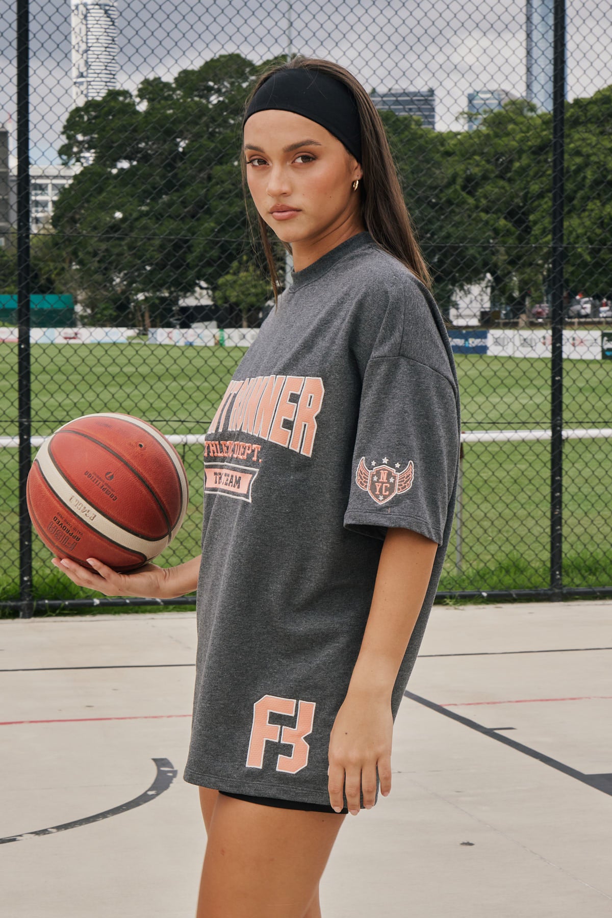 Front Runner Athletic Department Tee Charcoal Universal Store