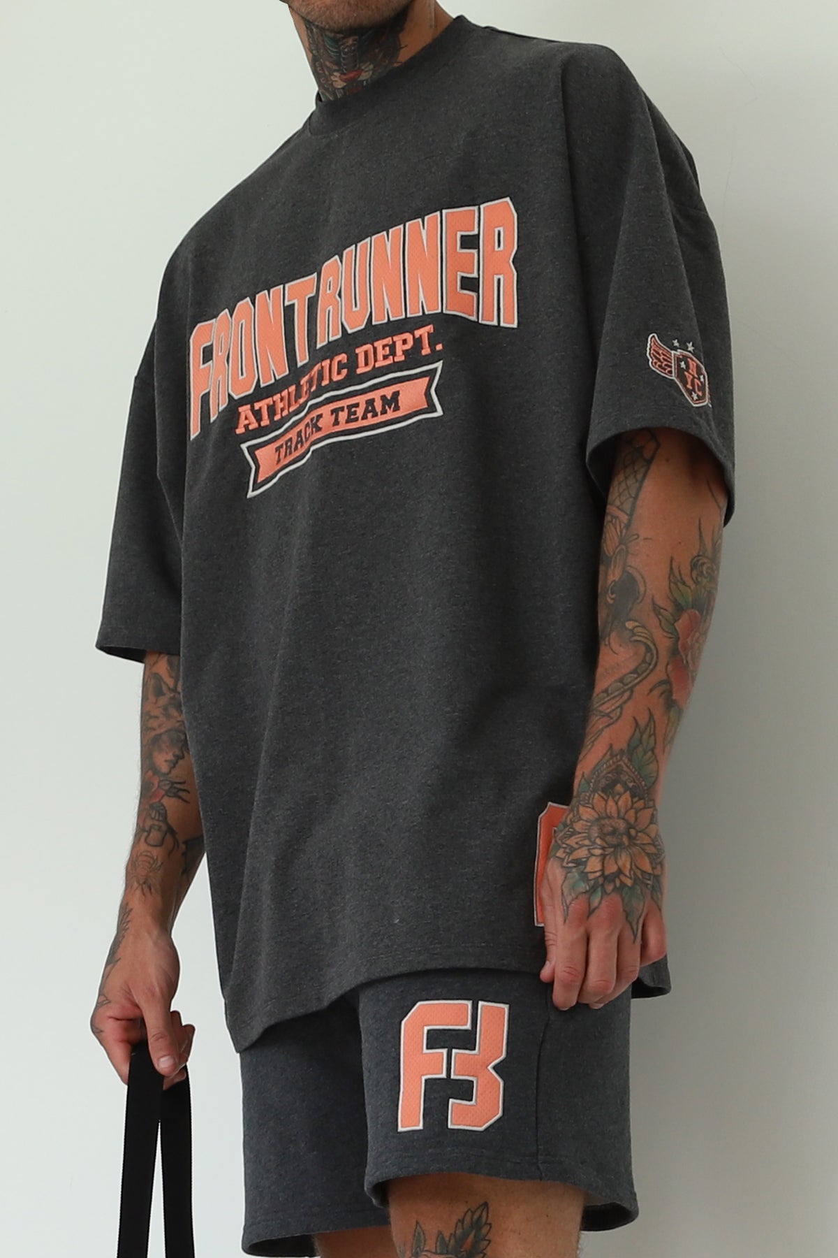 Front Runner Athletic Department Tee Charcoal Universal Store