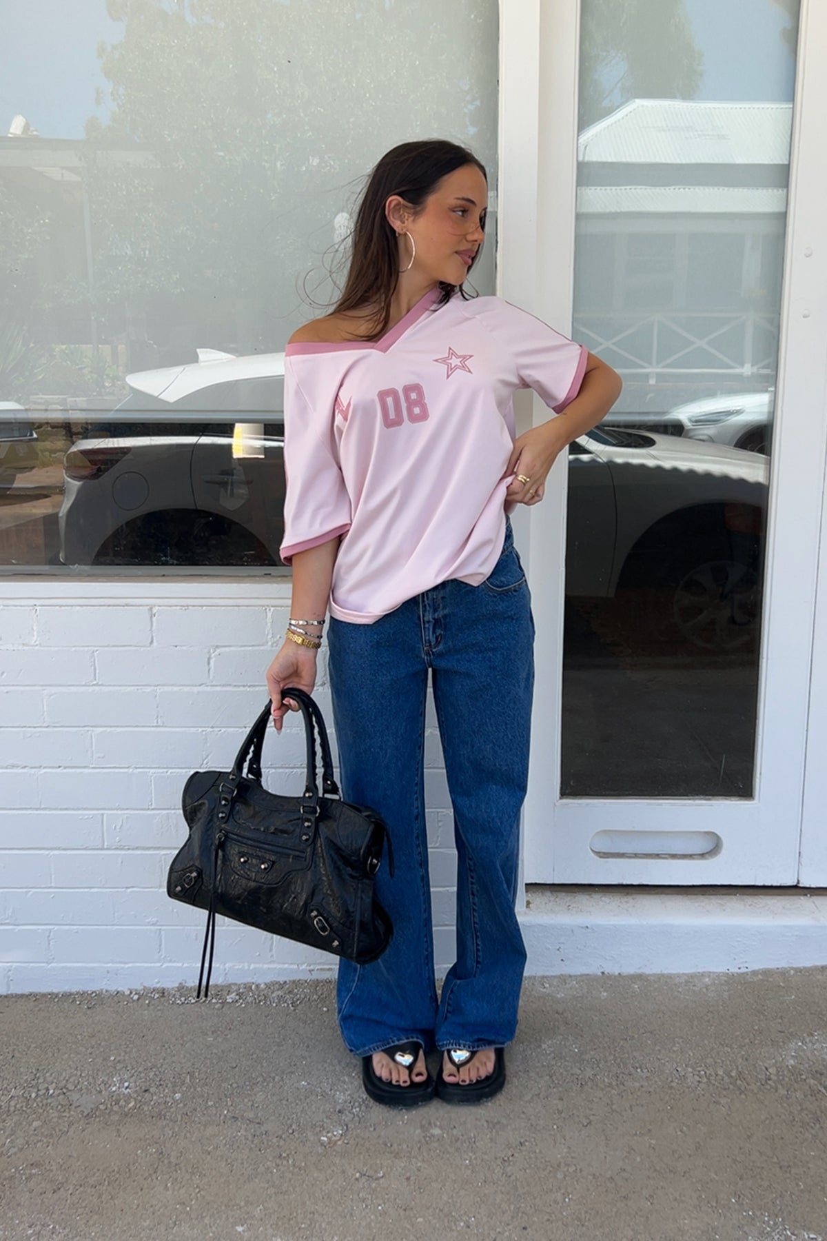 Abrand 99 Low Rise Baggy Jean Bella