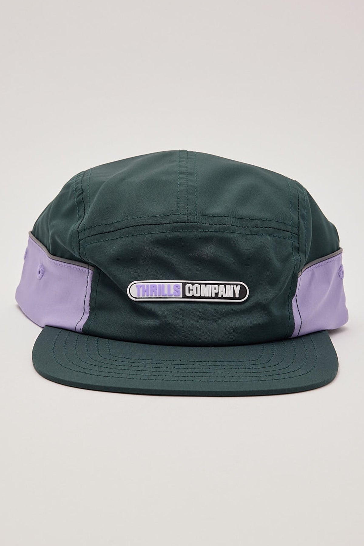 Thrills Love From Above Curved 5 Panel Cap Petrol