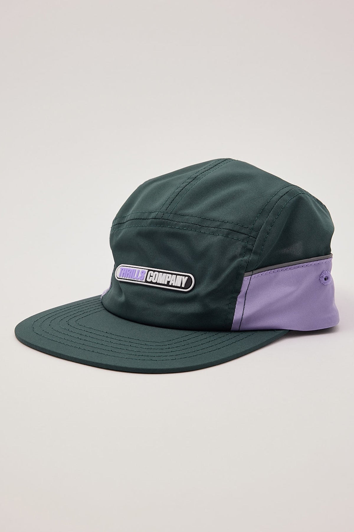 Thrills Love From Above Curved 5 Panel Cap Petrol