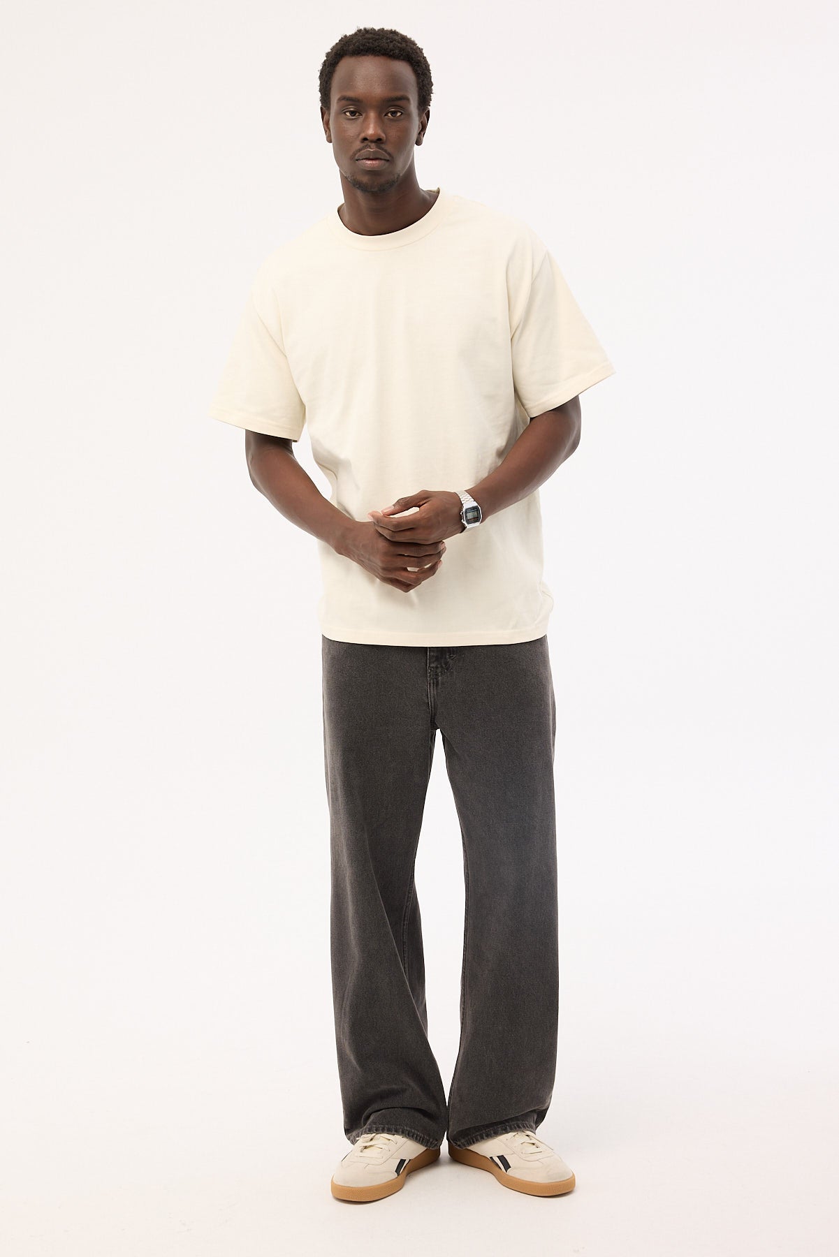 Abrand A6 Big Baggy Bazza Jean Washed Black