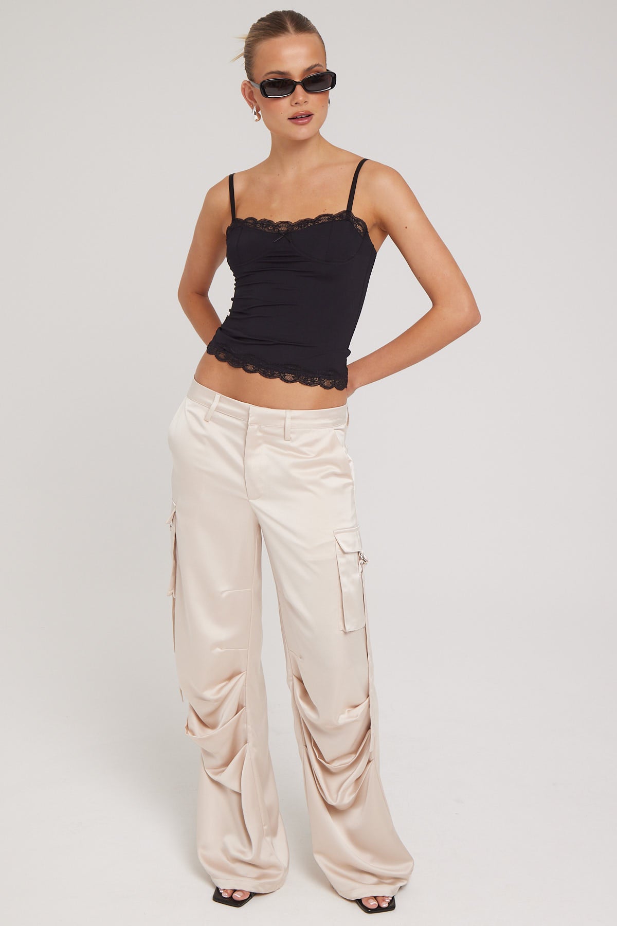 Lioness Butterfly Cargo Pant Cream
