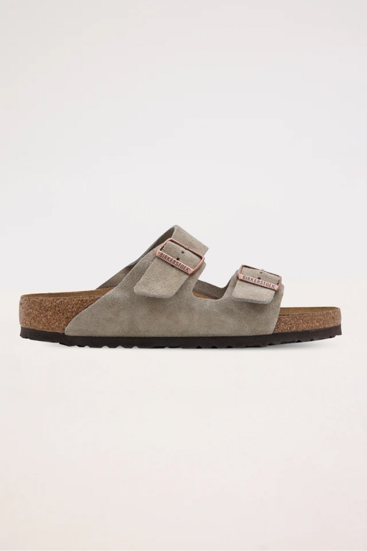Birkenstock Arizona SFB Suede Leather Regular Taupe