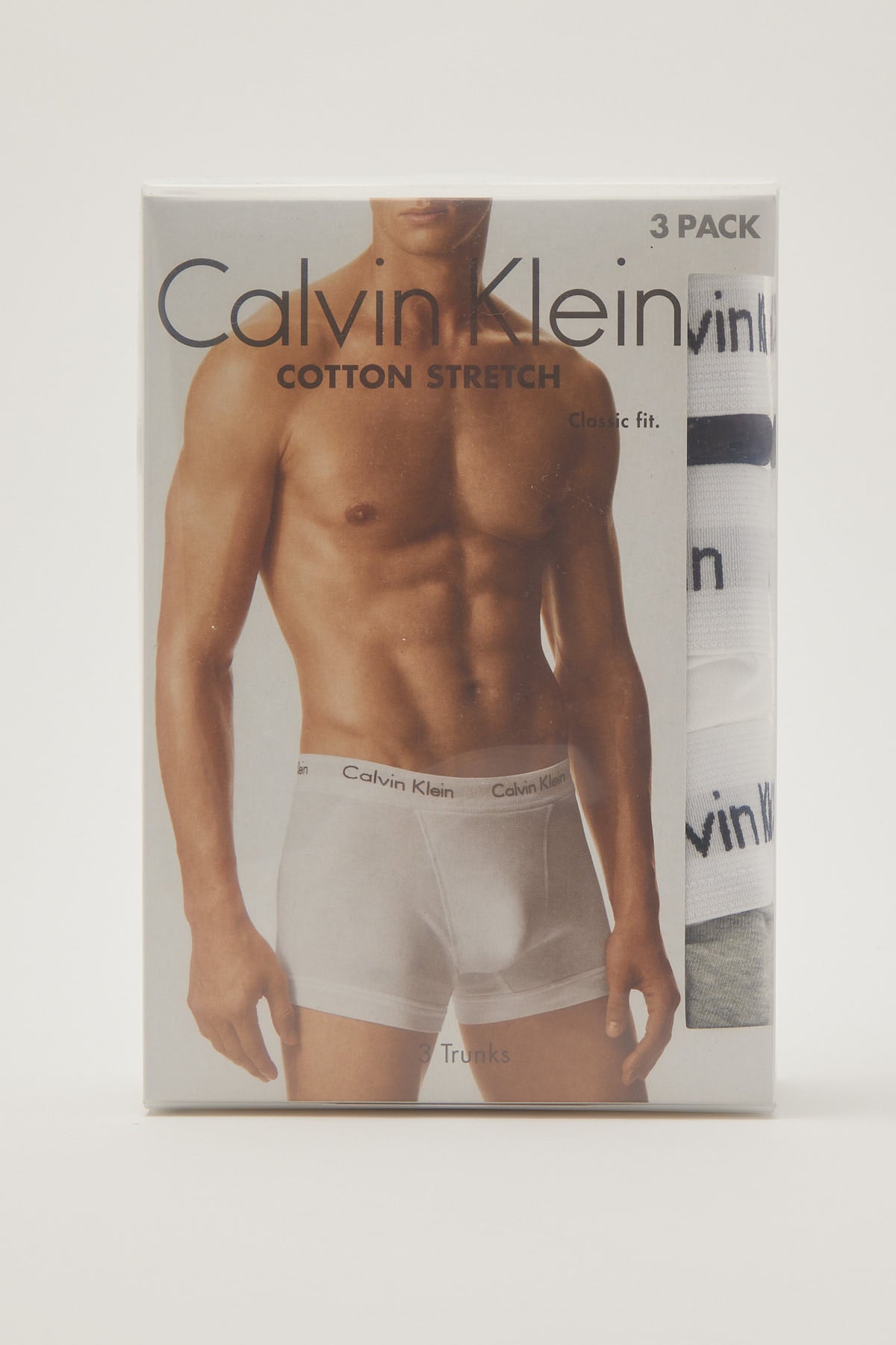 Calvin Klein Cotton Stretch Trunk 3pk Assorted