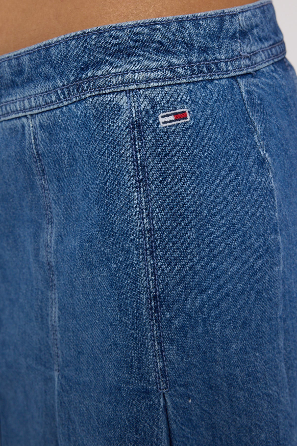 Tommy Jeans Denim Pleat Mini Skirt Denim Medium – Universal Store