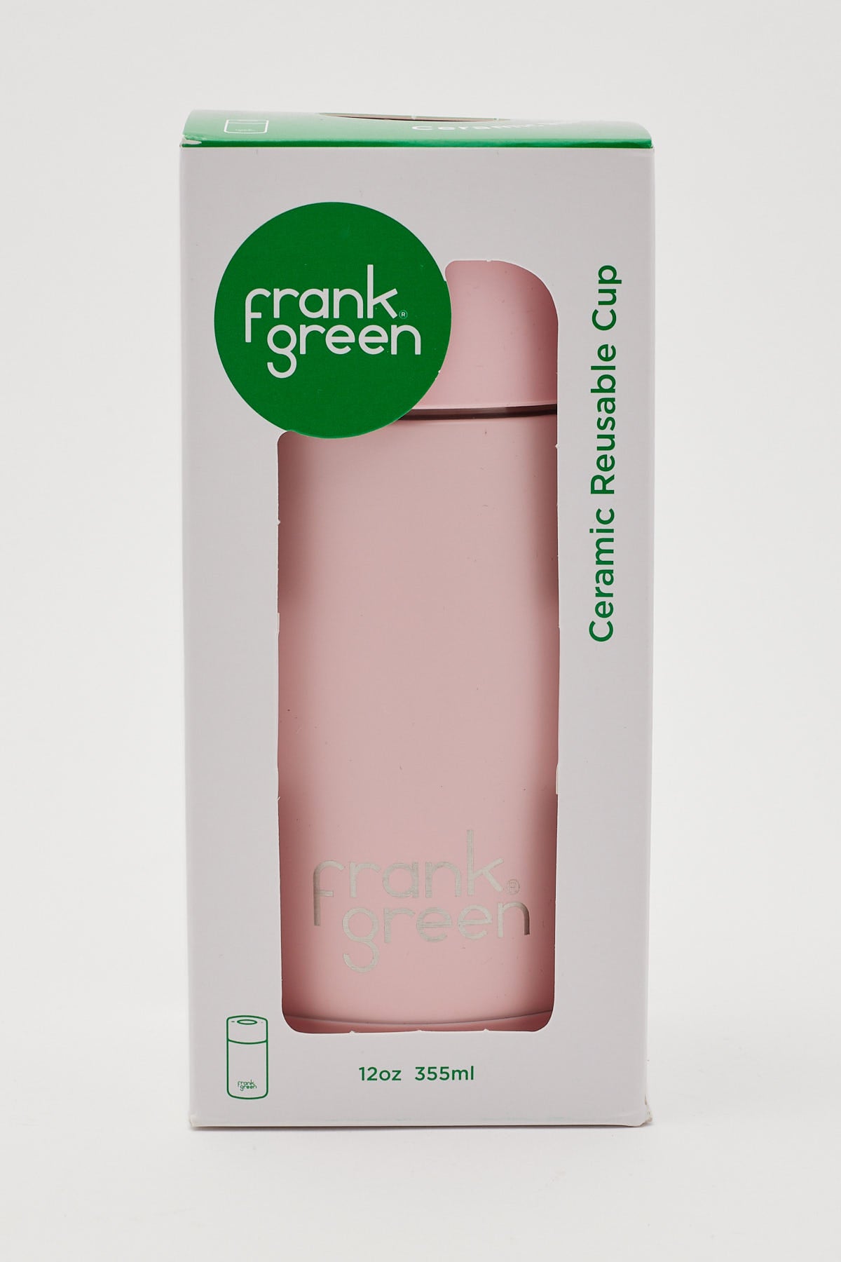 Frank Green 12oz Reusable Cup Blushed