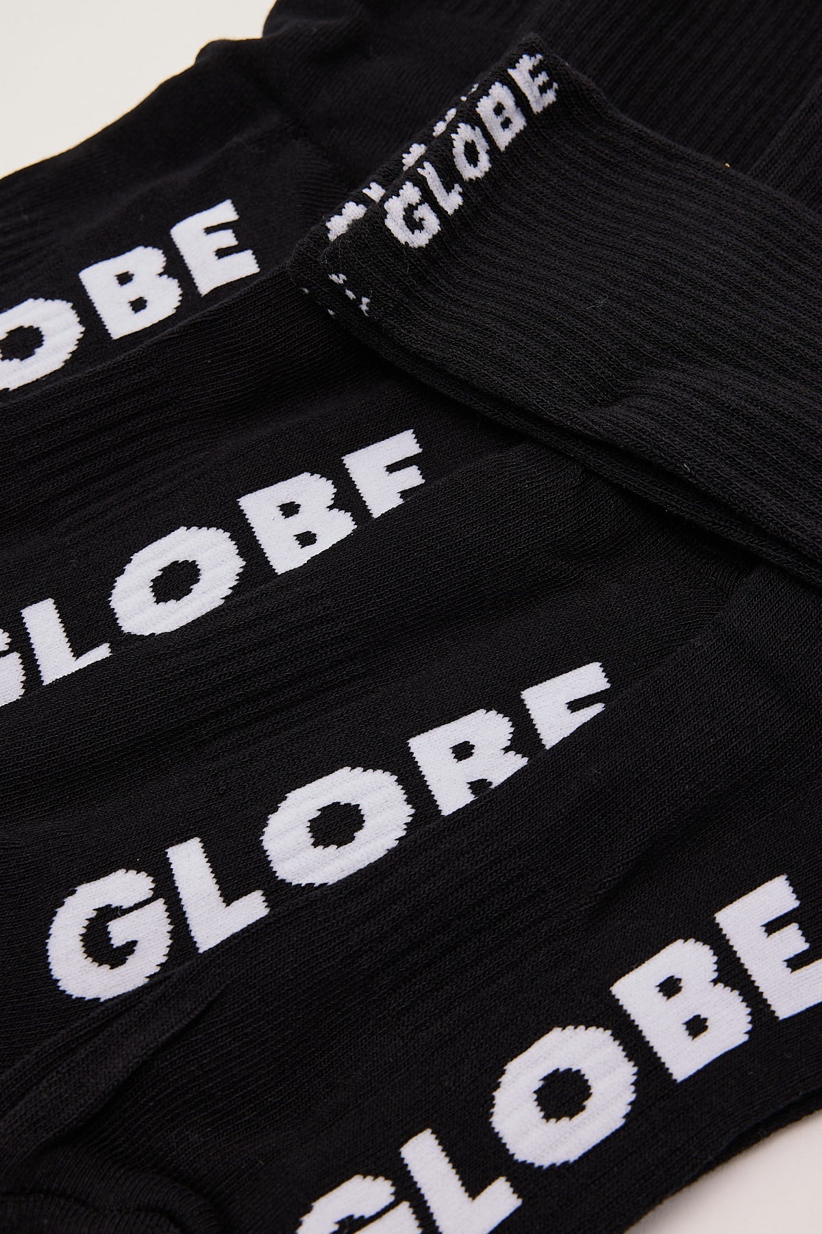 Globe Blackout Crew Sock 5pk Black