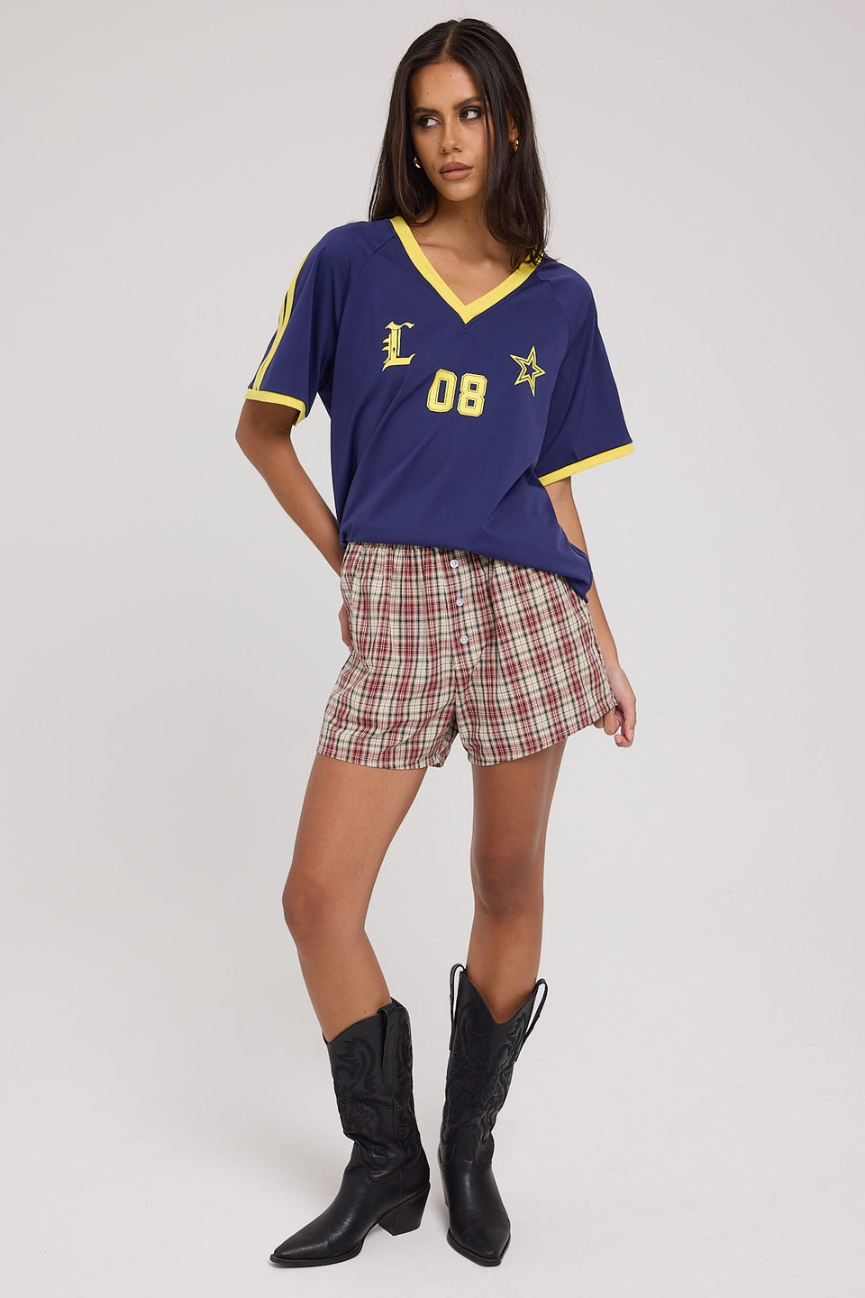 Lioness Spectate Jersey Top Navy – Universal Store