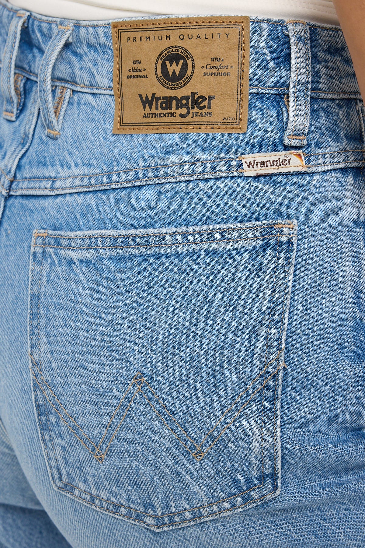 Wrangler Mid Joplin Jean Gemstone Blue