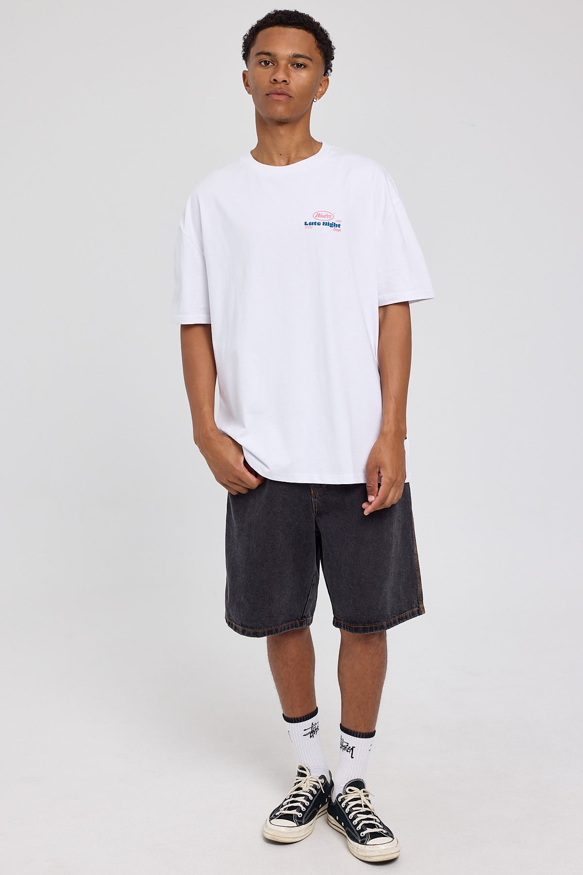 Wndrr Full Contact Box Fit Tee Ink