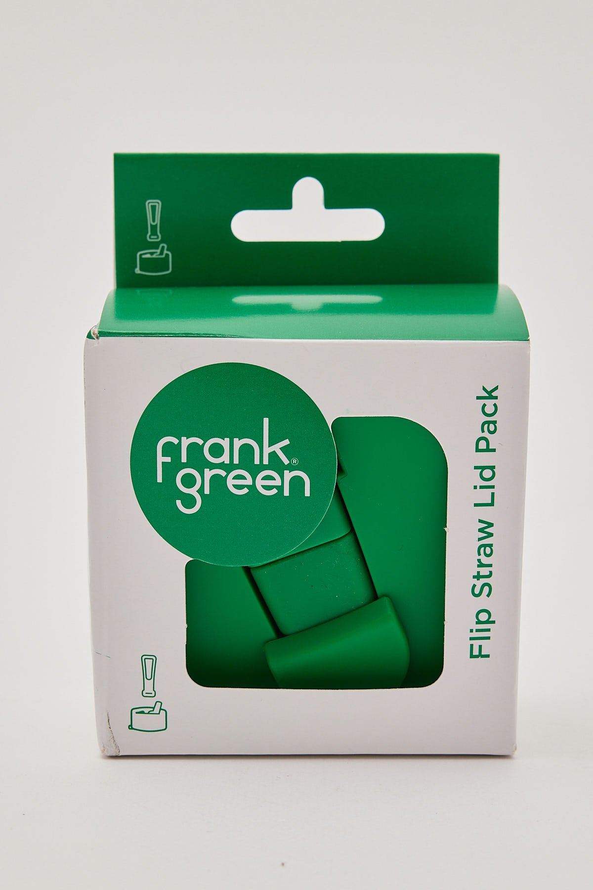 Frank Green Flip Straw Lid  Evergreen Evergreen