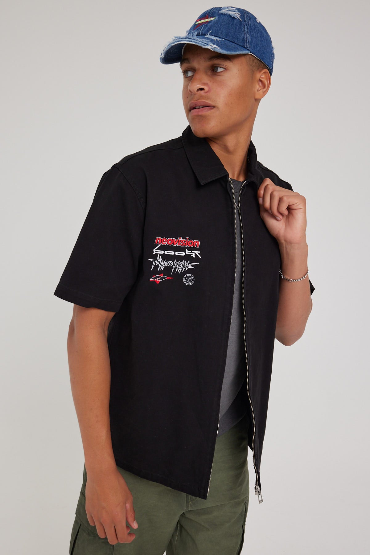 Neovision Boost Zip-Up Shirt Black