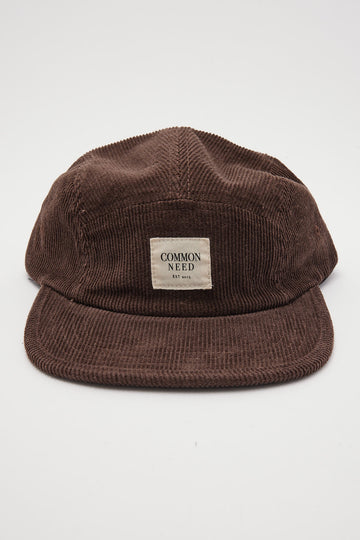 Common Need Classic 5 Panel Cap Brown
