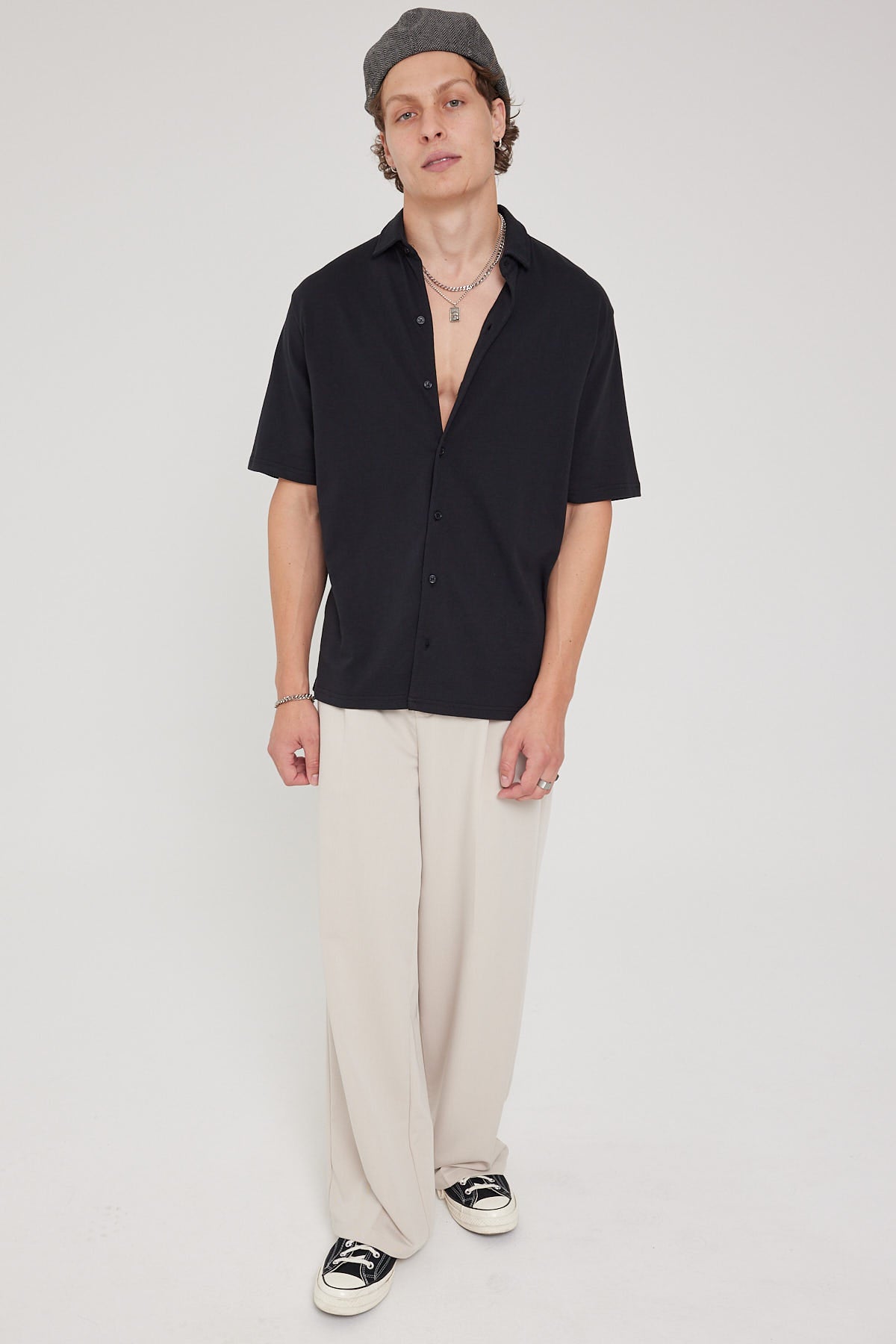 Common Need Oasis Jersey Shirt Black – Universal Store